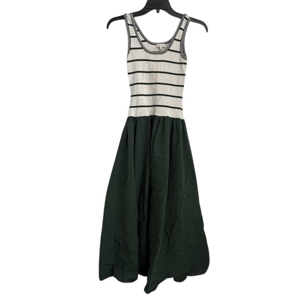 Moon River Stretch Cotton Tank Midi Dress Size XS